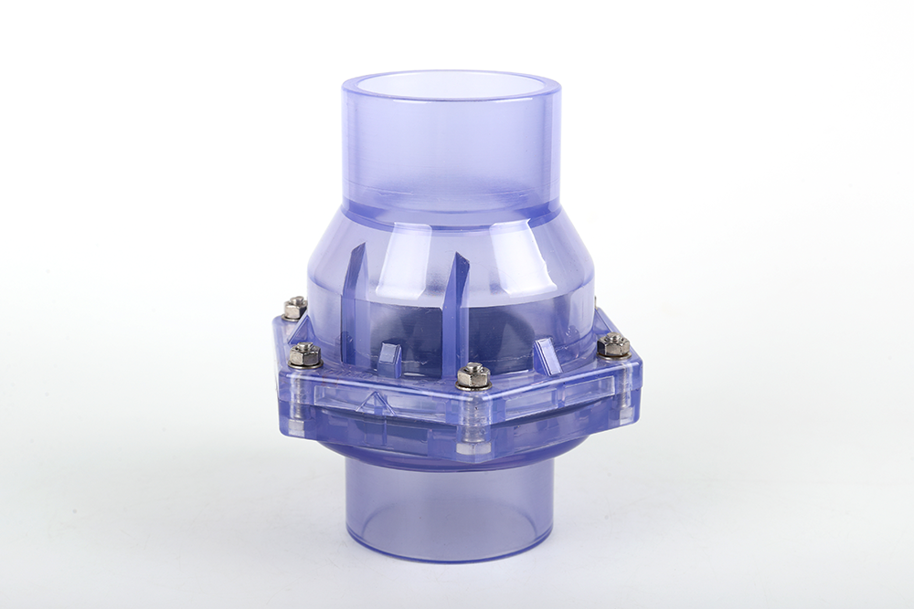 西岗透明翻板式止回阀